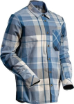 Flanellhemd Schwarzblau-kariert, MG270 Mascot Customized 22904
