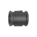 Muffe 270 Rp i., Temperguss schwarz