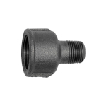 Red.-Muffe 246 Rp R Temperguss schwarz