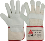 Handschuhe, Vollfutter Rindnarbenleder beige Bremen-Super Winter