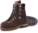 Forst-Sicherheitsstiefel aus Juchtenleder S2, Vollgefüttert, braun Remisberg Bannwald