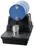 Fassbock für 60 l oder 200 schwarz Polyethylen Lacont