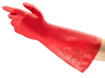 Handschuhe Nitril Chemikalienschutz L=380 rot Ansell AlphaTec Solvex 37-900 VP