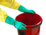 Handschuhe Nitril Chemikalienschutz L=330 wiederverwendbar grün Ansell AlphaTec Solvex 37-676 VP