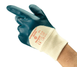 Handschuhe für Montagearbeiten blau, Baumwolle Ansell Nitrotough-C244