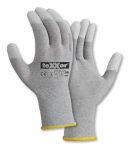 Handschuhe ESD 1 Fingerkuppen grau/ weiß Texxor 2403