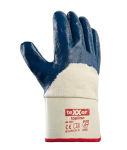 Handschuhe Nitril Stulpe beige/blau Texxor 2321