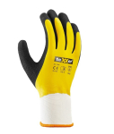 Handschuhe Naturlatex weiß/gelb/schwarz Texxor 2226
