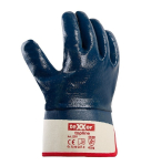 Handschuhe Nitril Stulpe beige/blau Texxor 2331