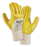 Handschuhe Nitril Strickbund gelb Texxor 2379 topline