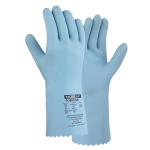 Handschuhe Chemikalienschutz Naturlatex hellblau Texxor 2240