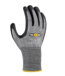 Handschuhe Nitril schnitthemmend F grau/schwarz, besandet Texxor 2424