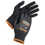Handschuhe, Nitril teilbesch. m. Daumenverstärk. uvex athletic C XP