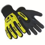 Schnittschutzhandschuhe Nylon, grau schwarz gelb uvex HexArmor Helix 1095 60642