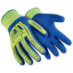 Montagehandschuhe Gr. 06 NBR, gelb blau uvex HexArmor RigLizard Fluid 7101 60651