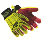 Schnittschutzhandschuhe Gr. rot, gelb, schwarz uvex HexArmor Rig Lizard 2038 60681