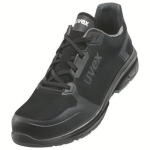 Sicherheitshalbschuhe W12, S1P SRC, schwarz uvex 1 sport