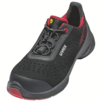 Sicherheitshalbschuhe W14, S1P SRC, schwarz, rot uvex 1 G2 TPU
