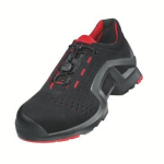 Sicherheitshalbschuhe W11, S1P SRC, schwarz, rot uvex 1 support