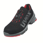 Sicherheitshalbschuhe W10, S1 SRC, schwarz, rot uvex 1