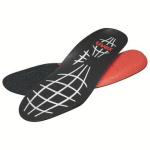 Einlegesohle W10, schwarz, rot, grau uvex 1 sport nc 95177